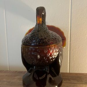 Glass Turkey bowl